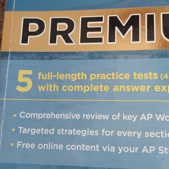 Princeton Review AP World History Premium + No Bull U.S. History Test Prep Books - Picture 4 of 13